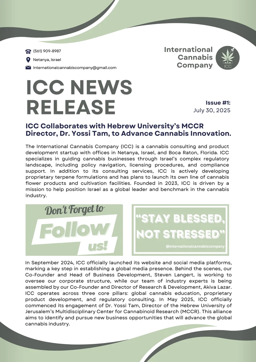 ICC Press Release Issue 1 preview